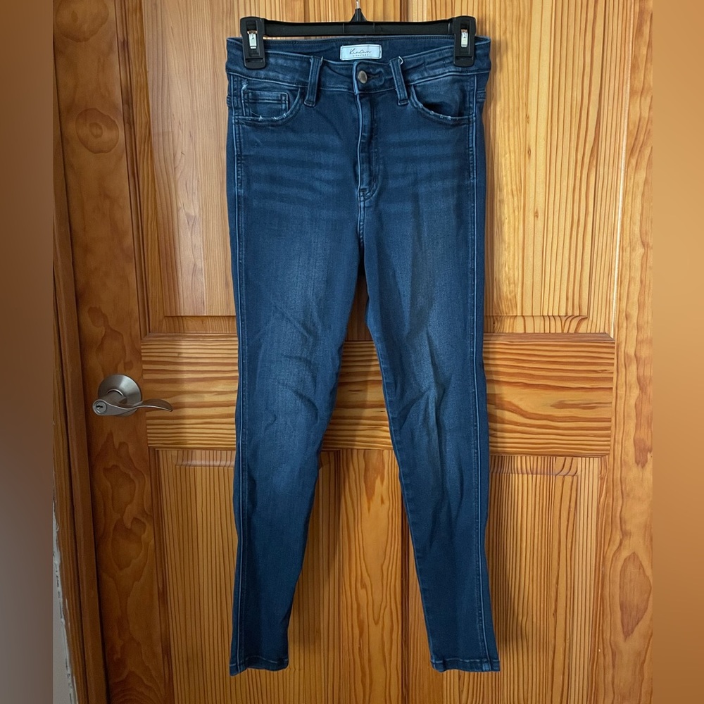 KanCan Blue high stretch skinny jeans